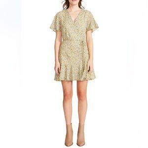 BB Dakota Floral Yellow Dress